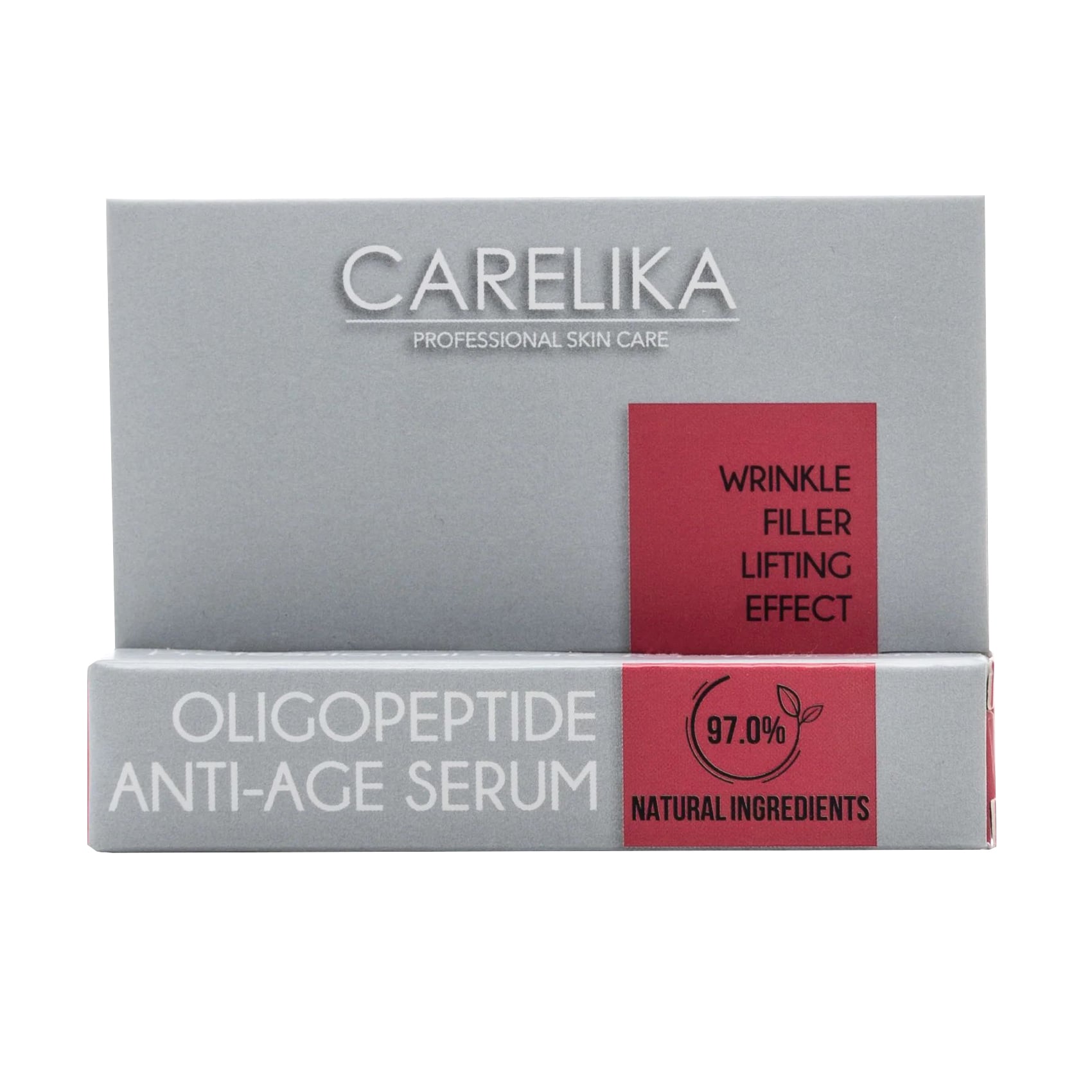 Антивікова сироватка для обличчя Carelika Oligopeptide Anti-Age Serum з олігопептидами, 7 мл